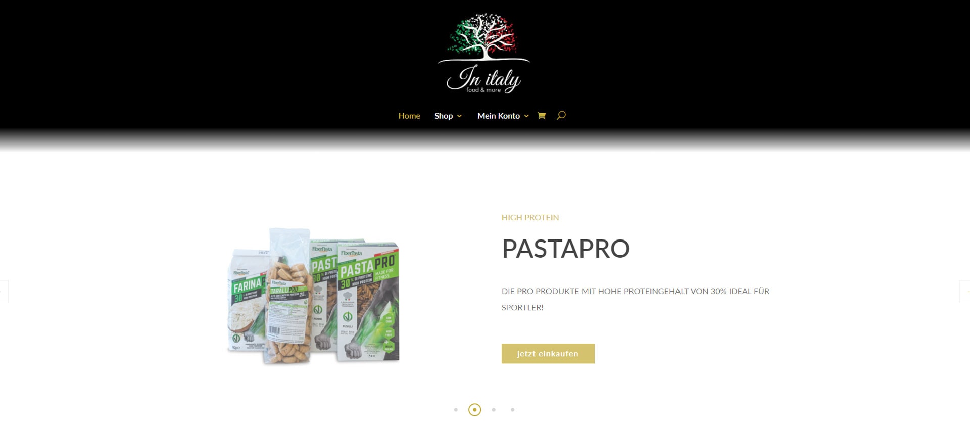 Webagentur für Neuerstellung Onlineshop in italy Aktionen darstellen