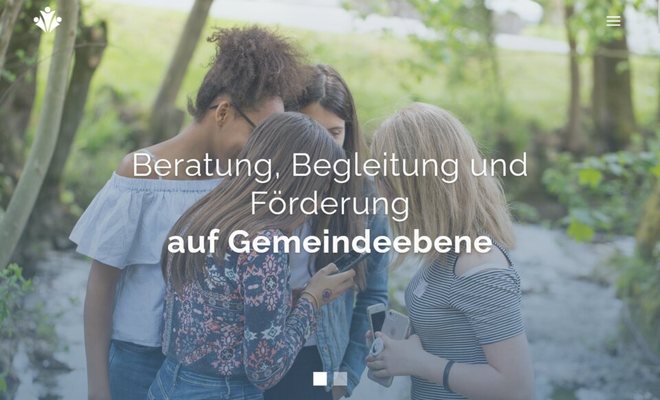 Design Webdesign Relaunch Website KJFB gemeinnützige Organisation faires Angebot