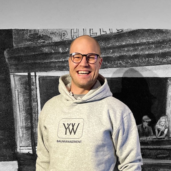 Porträt Yves Widmer Baumanagement Referenz Webseite und Texterstellung Webdesign